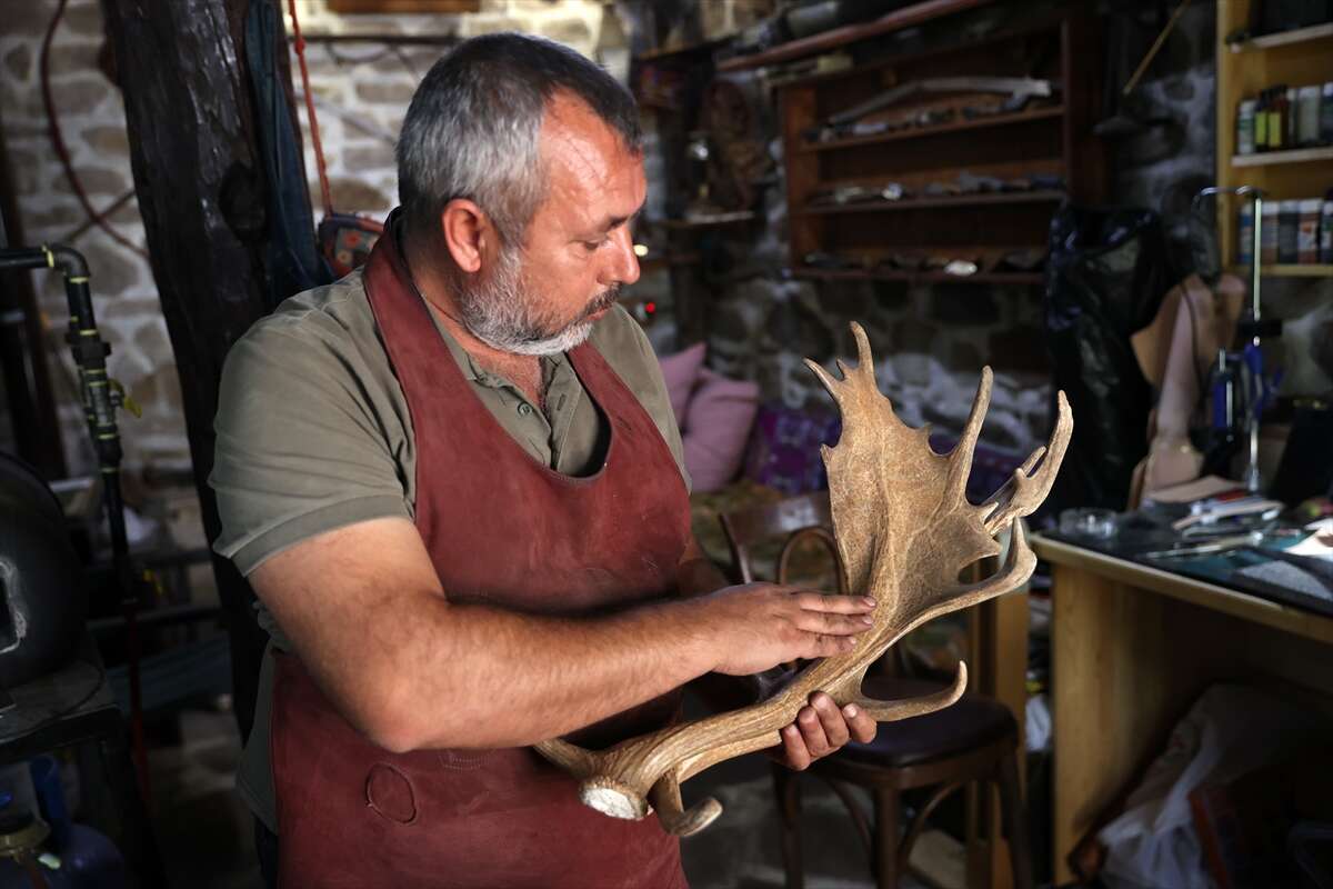 Konya’da bin derecede eşsiz sanat! Hepsini cehennemden çıkarıyor 13